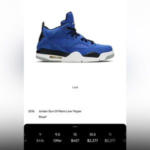Jordan 4s son of mars 🥶